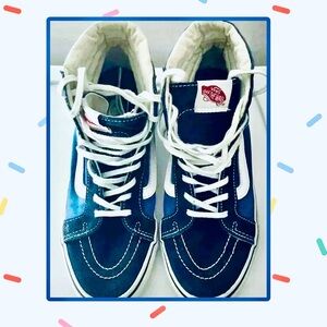 👠 Vans Off-The Wall Shoes~Men/Youth Size 5.5 Women Size 7 👠